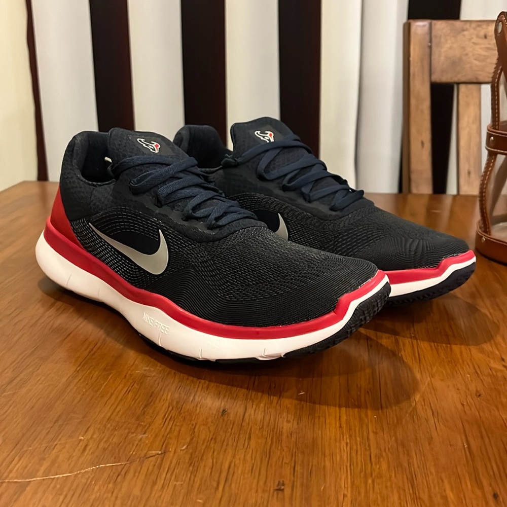 Nike Free Trainer NFL V7 Houston Texans Shoes Sneakers AA1948 403 Mens Size 11